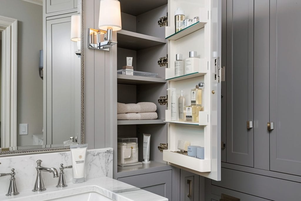 Maximize Storage with Built-in Cabinets and Niches