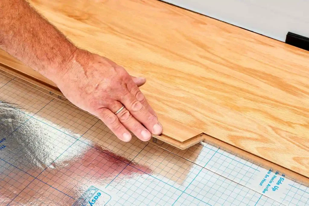 how to install tongue and groove flooring backwards