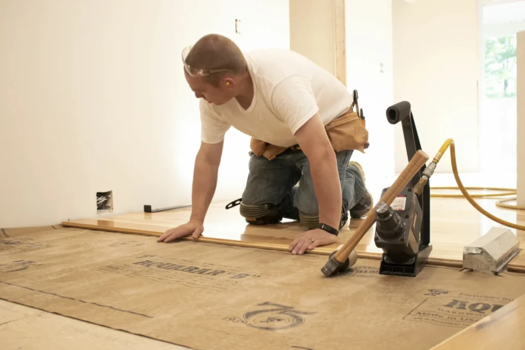 how to install tongue and groove flooring on a porch